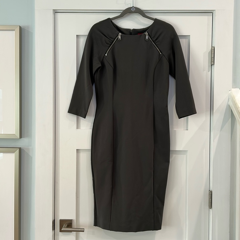 G.I.L.I. Ponte Knit Midi Dress (Lisa Robertson Era)